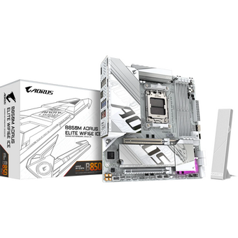  Материнская плата Gigabyte B850M Aorus Elite Wifi6E Ice, RTL 