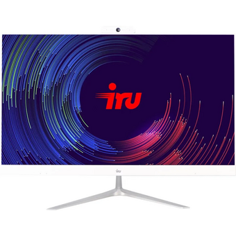  Моноблок IRU Tactio 23IBWP (2097970) 23.8" Full HD i3 5005U (2) 8Gb SSD256Gb HDG5500 FreeDOS GbitEth WiFi BT 60W Cam белый 1920x1080 