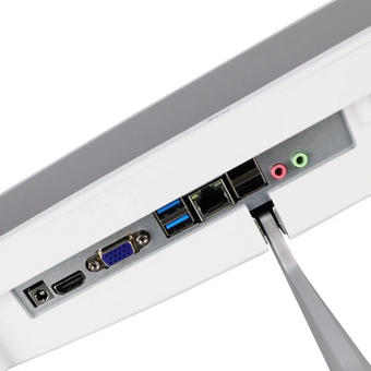  Моноблок IRU Tactio 23IBWP (2097970) 23.8" Full HD i3 5005U (2) 8Gb SSD256Gb HDG5500 FreeDOS GbitEth WiFi BT 60W Cam белый 1920x1080 