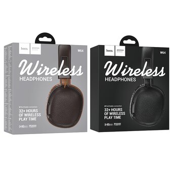  Наушники bluetooth HOCO W64 Earl Ⅱ чёрный 