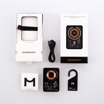  Беспроводной внешний аккумулятор Magssory PBN001 Robo Design 5000мАч полночь 