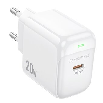  СЗУ BOROFONE BAS43A Potential single-port PD20W белый 
