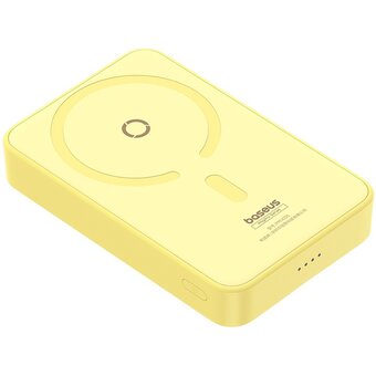  Портативное зарядное устройство Baseus P10064101Y23-00 MagPro Lemon Yellow 