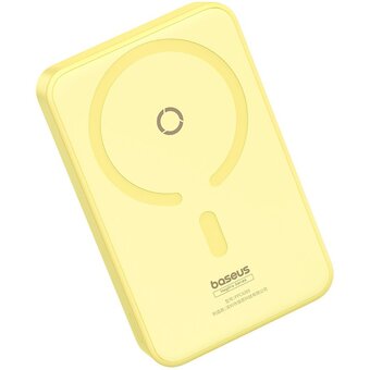  Портативное зарядное устройство Baseus P10064101Y23-00 MagPro Lemon Yellow 