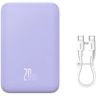  Портативное зарядное устройство Baseus PPCX150005 PPCXM20 Purple 