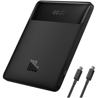  Портативное зарядное устройство Baseus PPBL000201 Blade High Power Digital Display Black 