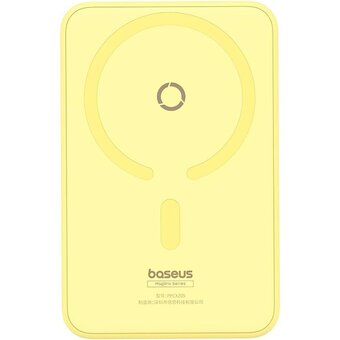  Портативное зарядное устройство Baseus P10064101Y23-00 MagPro Lemon Yellow 
