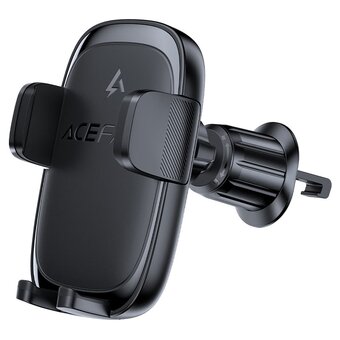  АЗУ ACEFAST D48 (AF-D48-BK) Press Type Wireless Charging Car Holder For Air Vent Black 