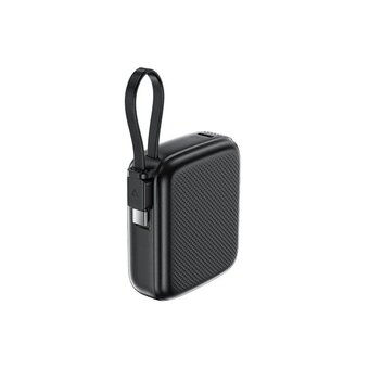  Внешний аккумулятор ACEFAST AF-M15-BK PdD22.5W Power Bank With Cable 10000Mah Black 