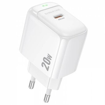  СЗУ BOROFONE BAS43A Potential single-port PD20W C to C EU белый 