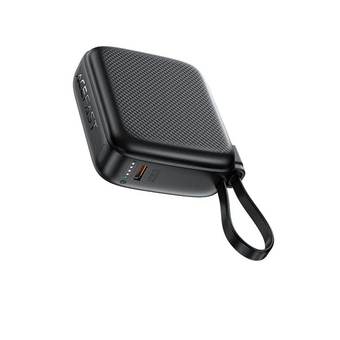  Внешний аккумулятор ACEFAST AF-M15-BK PdD22.5W Power Bank With Cable 10000Mah Black 
