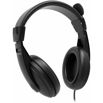  Наушники RAPOO H150S USB wired Stereo Headset Black 