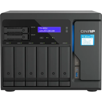  Сетевое хранилище NAS Qnap TS-855X-8G 8-bay 