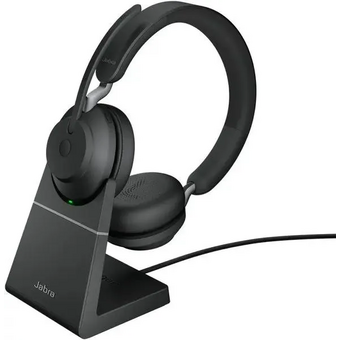  Гарнитура Jabra Evolve2 65 (26599-999-989) Black Link380a MS Stereo Stand 