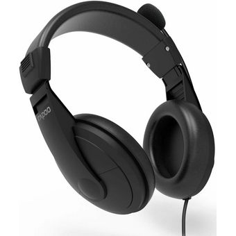  Наушники RAPOO H150S USB wired Stereo Headset Black 
