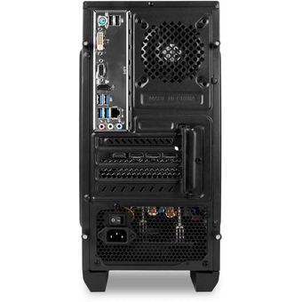  ПК iRU Tactio 320A5GE (2112332) AMD Ryzen 5 5600, DDR4 16ГБ, 512ГБ(SSD), NVIDIA GeForce RTX 3050 - 6 ГБ, FreeDOS, черный 