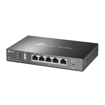  Роутер TP-Link SafeStream ER605 (TL-ER605) 10/100/1000BASE-TX черный 