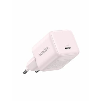  Зарядное утройство UGREEN X513 (65011) 30W USB-C GaN Fast Charger EU Pink 