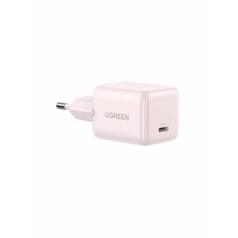  Зарядное утройство UGREEN X513 (65011) 30W USB-C GaN Fast Charger EU Pink 
