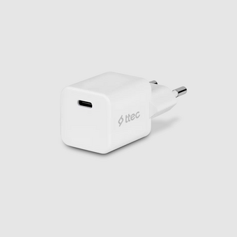  СЗУ TTEC 2SCP01CB SmartCharger 20W PD Charger + USB-C USB-C 3A Cable White 