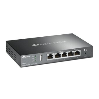  Роутер TP-Link SafeStream ER605 (TL-ER605) 10/100/1000BASE-TX черный 