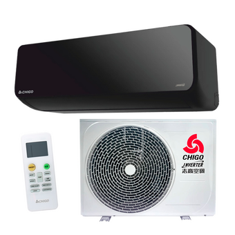  Кондиционер Chigo CS-25V3G-1K268 In/Out Black Sunrise inverter 