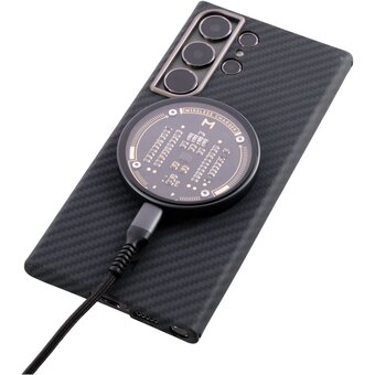  Беспроводное зарядное устройство Magssory WCH005 Robo Design для iPhone и AirPods полночь 