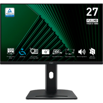  Монитор MSI Pro MP275PG (9S6-3PC39M-084) черный 