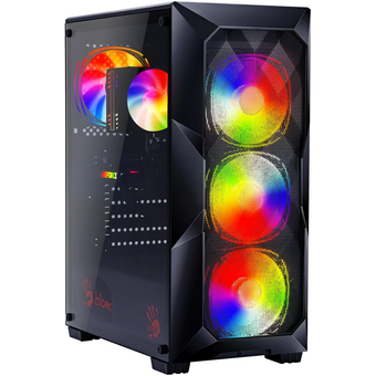  ПК Bloody BD-PC RB55C1 (2107186) MT Ryzen 5 5600X (3.7) 32Gb SSD1Tb RTX4060 8Gb Windows 11 Home GbitEth 500W черный (RUS) 
