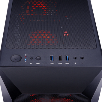  ПК Bloody BD-PC RB55C1 (2107186) MT Ryzen 5 5600X (3.7) 32Gb SSD1Tb RTX4060 8Gb Windows 11 Home GbitEth 500W черный (RUS) 