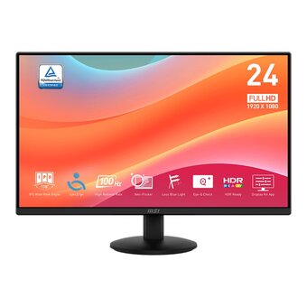  Монитор MSI Pro MP242L (9S6-3PD5CT-016) черный 