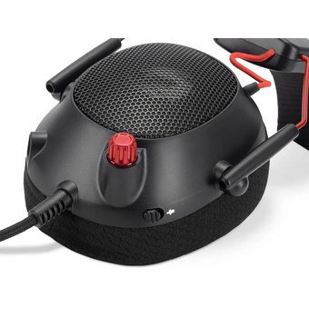  Наушники OKLICK HS-L305G черный/красный 