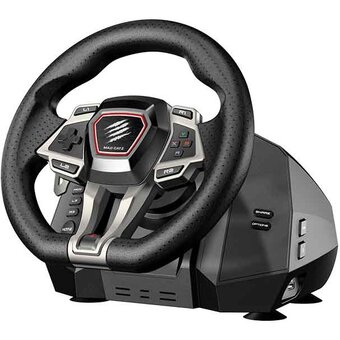  Руль Mad Catz M.2.X. Pro (USB, вибрация, 3 педали, рычаг переключения, D-Pad) 