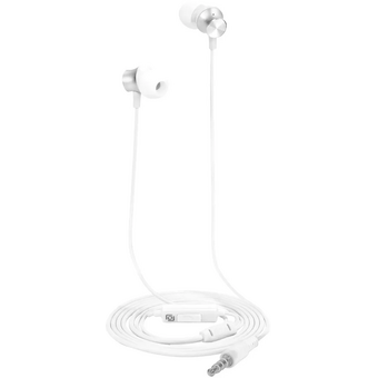  Гарнитура внутриканальная OKLICK HS-S-240 1.2м белый (SS-E086) 