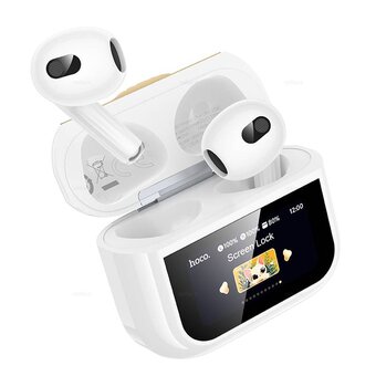 Наушники bluetooth HOCO EW87 Gata true wireless touch screen белый 