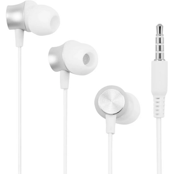  Гарнитура внутриканальная OKLICK HS-S-240 1.2м белый (SS-E086) 