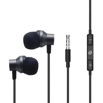  Гарнитура внутриканальная OKLICK HS-S-230 1.2м черный (SS-E188B) 