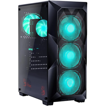  ПК Bloody BD-PC RB55C1 (2107145) MT Ryzen 5 5600X (3.7) 16Gb SSD1Tb RTX4060 8Gb Windows 11 Home 64 GbitEth 500W черный (RUS) 