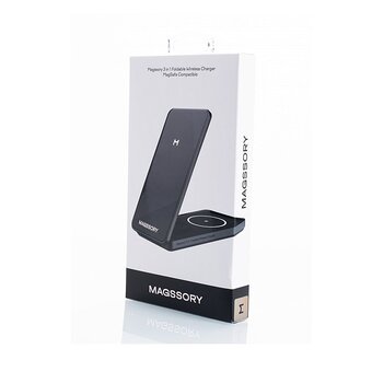  Беспроводное зарядное устройство Magssory Flip WCH014b Anthracite 