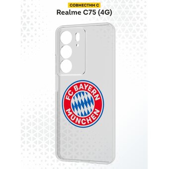  Силиконовый чехол DesignOnCase на Realme C75 (4G), FC Bayern Munchen 