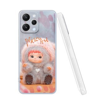  Силиконовый чехол Mcover для Redmi 12 (Редми 12), с принтом Вакуку сервый 