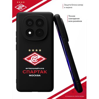  Силиконовый чехол DesignOnCase на Xiaomi Redmi Note 14 Pro+ 5G, ФК Спартак Москва 