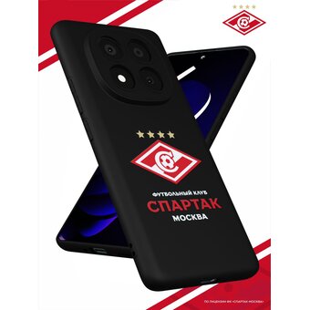  Силиконовый чехол DesignOnCase на Xiaomi Redmi Note 14 Pro+ 5G, ФК Спартак Москва 