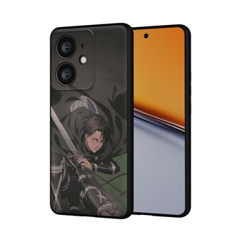  Силиконовый чехол DesignOnCase на Realme Neo7 SE, Attack on Titan 