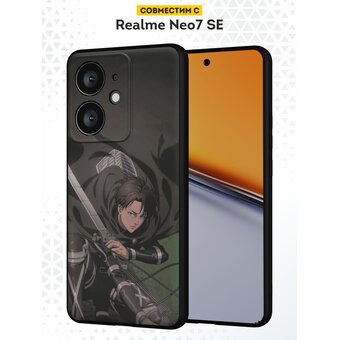  Силиконовый чехол DesignOnCase на Realme Neo7 SE, Attack on Titan 
