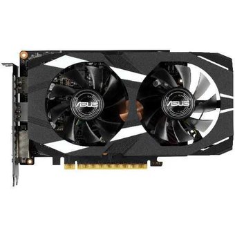  Видеокарта Asus Dual-GTX1660TI-6G GeForce GTX 1660TI 6144Mb 192bit GDDR6 1500/12002 DVIx1/HDMIx2/DPx1/HDCP Ret 