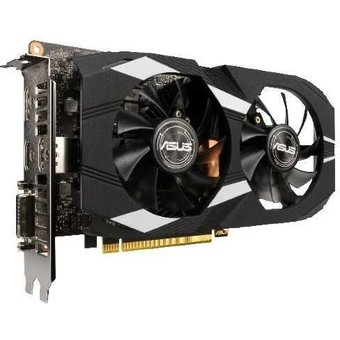  Видеокарта Asus Dual-GTX1660TI-6G GeForce GTX 1660TI 6144Mb 192bit GDDR6 1500/12002 DVIx1/HDMIx2/DPx1/HDCP Ret 