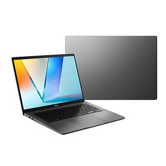  Ноутбук ASUS VivoBook S14 S3407QA-SF044W (90NB16B2-M004B0) 14", OLED, Snapdragon X X1-26-100 2.97ГГц, 8 ядер, 16ГБ 1ТБ SSD, Qualcomm Adreno, W11H 
