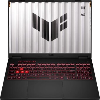 Ноутбук Asus TUF Gaming FA608UM-RV096 (90NR0KV1-M006V0) Ryzen 7 260/16Gb/SSD512Gb/RTX 5060 8Gb/16"/IPS/WUXGA/noOS/grey 