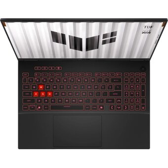  Ноутбук Asus TUF Gaming FA608UM-RV096 (90NR0KV1-M006V0) Ryzen 7 260/16Gb/SSD512Gb/RTX 5060 8Gb/16"/IPS/WUXGA/noOS/grey 